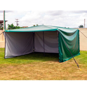 Lona para Barraca / Tenda com Três Laterais Fechadas - 2,5 x 2,5
